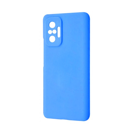 Silicone Case for Xiaomi Redmi Note 10s Blue Silicone Case for Xiaomi Redmi Note 10s Blue